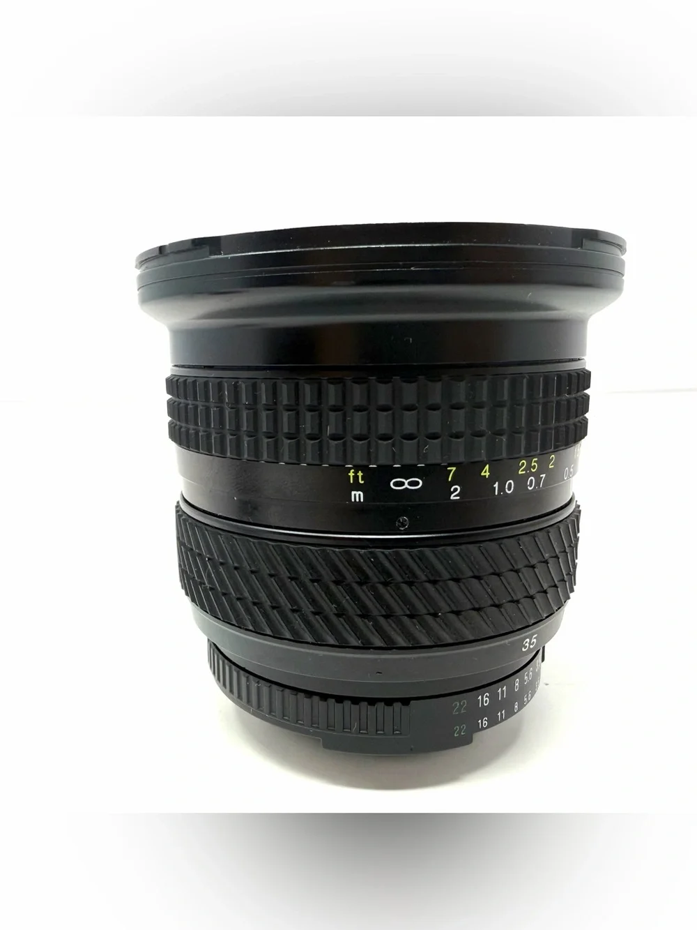 Quantaray 19-35mm F/3.5-4.5 AF Lens For Nikon AF Camera + 2 Lens Caps Made Japan